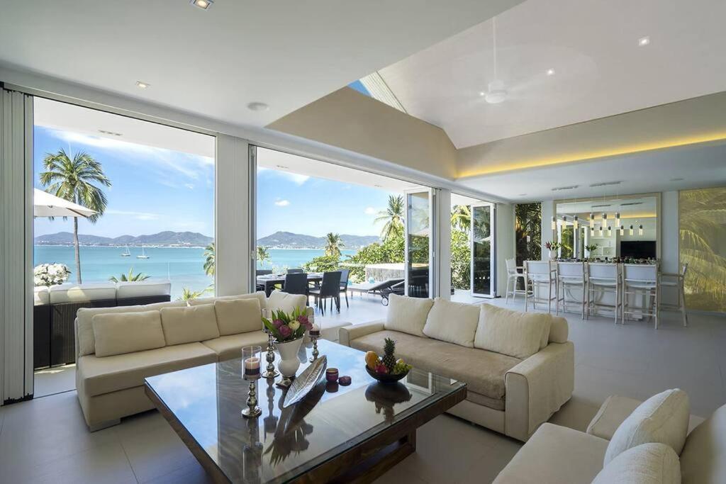 Villa Nirvana - Beachfront Tropical Chic 4Br Haven In Cape Panwa, Phuket Ban Makham Exterior foto
